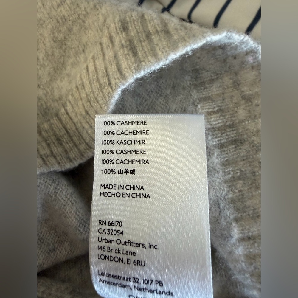Anthropologie Nathalie Lete Love Cashmere Sweater Sz XS - Picture 14 of 14